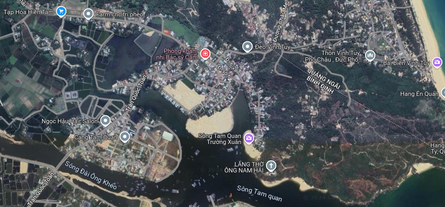 quy hoạch sử dụng đất tam quan bắc